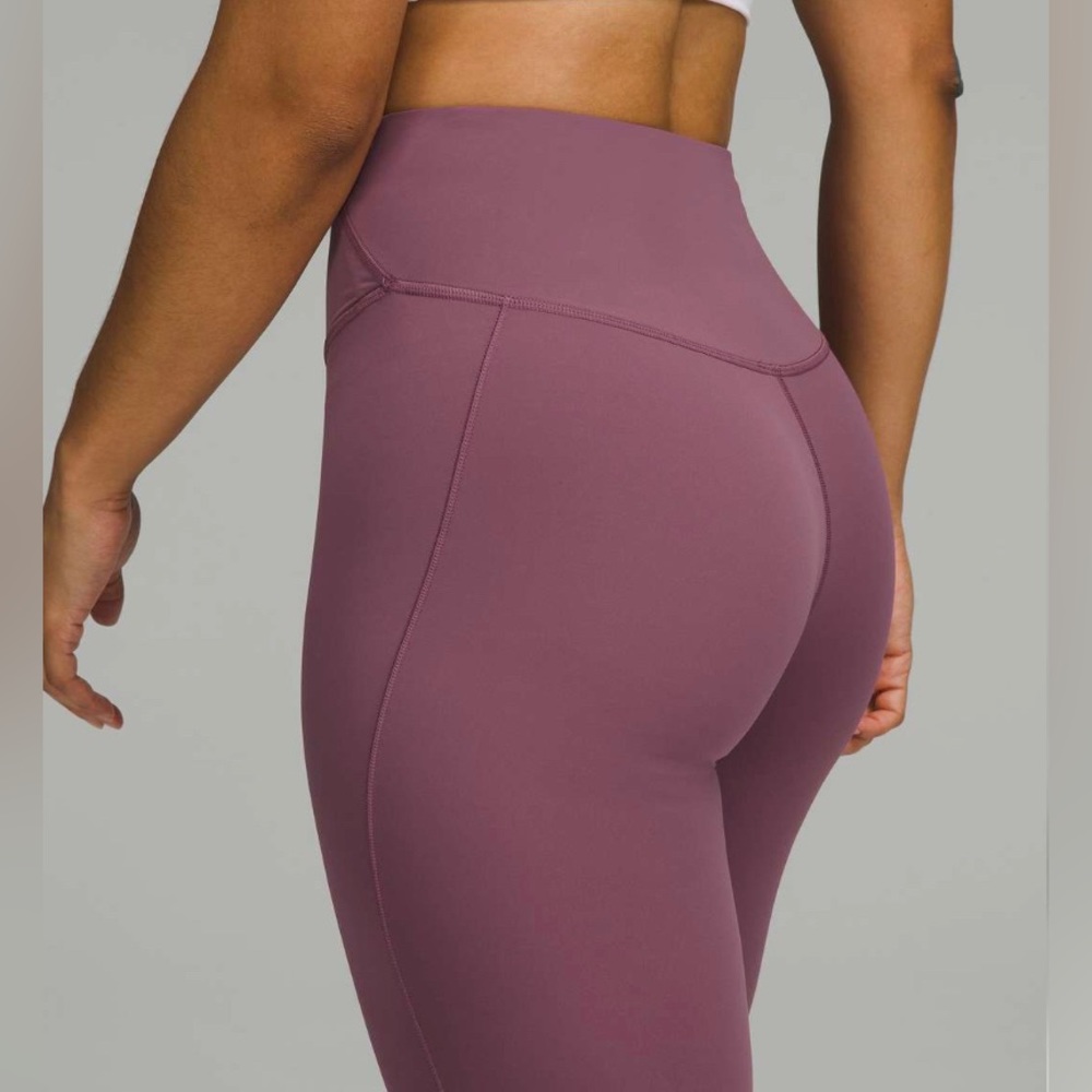 Lululemon Base Pace High-Rise Tight 28" Vintage Plum - Picture 7 of 7